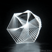 Black And White Art GIF by Pi-Slices