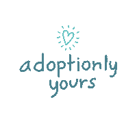 Sticker by adoptionly yours