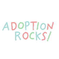 Sticker by adoptionly yours