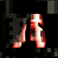 Glitch Alphabet GIF