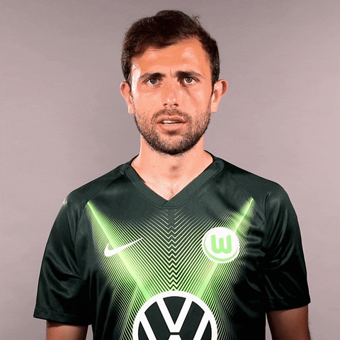 Admir Mehmedi Reaction GIF by VfL Wolfsburg