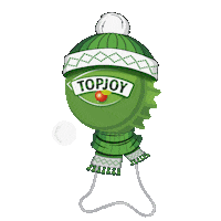 snow winter Sticker by Topjoy