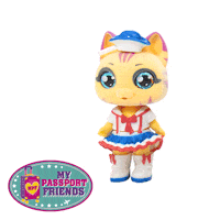 Travelling Lets Go Sticker by My Passport Friends