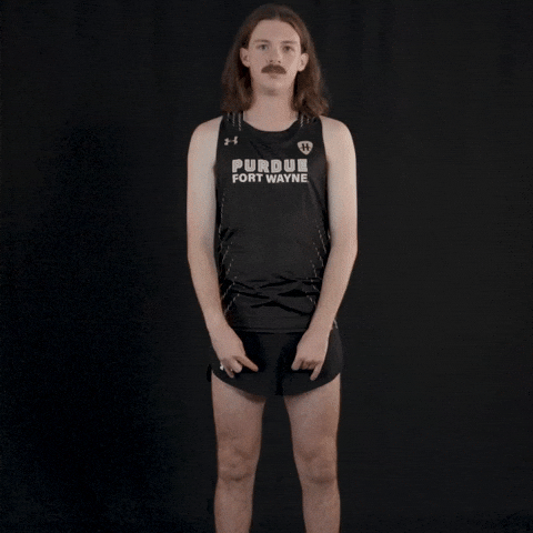 Cross Country Celebration GIF by Purdue Fort Wayne Athletics