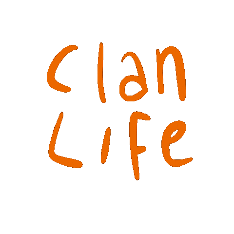 Clan Life Sticker by Hyena Design