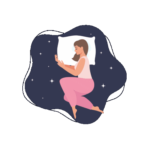 mysleeb giphygifmaker sleep sleeb Sticker