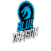 Blue Dragon Sticker by windows101