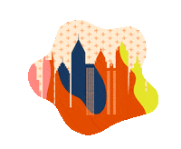 Peach State Orange Sticker by YouTube