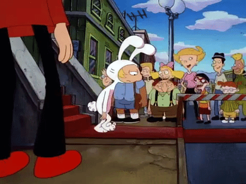 hey arnold nicksplat GIF