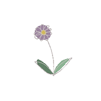 Flower Sticker