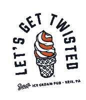ice cream summer Sticker by Erie Apparel