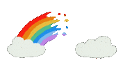 Rainbow Cloud Sticker