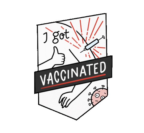 Vaccination Sticker by nadrosia