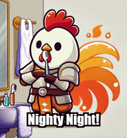 Nighty Night Bedtime GIF by Zorooster