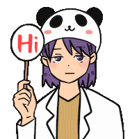 Panda Sticker by In.decide