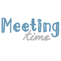 Time Text Sticker