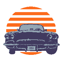 summer chilling Sticker by Jay Sprogell