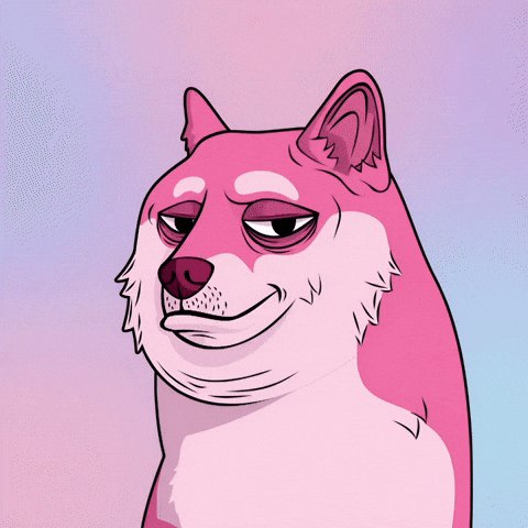 Shiba Inu Illustration GIF by Doge Pound