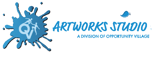 Heart Artwork Sticker by Opportunity Village