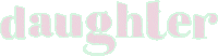 Daughter Sticker by Carla Lomonaco