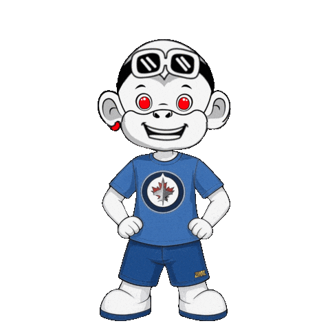 Winnipeg Jets Nhl Sticker by Zhot Shop