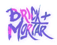 Melting Up Brick Mortar Sticker by Opposition