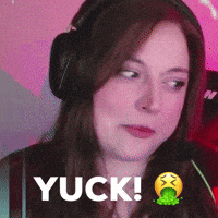 TheCarameller girl streamer fortnite gross GIF