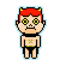 Sorry Pixel Sticker