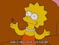 talking lisa simpson GIF