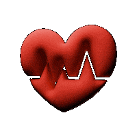 Heart Beat Sticker by iGEM Headquarters