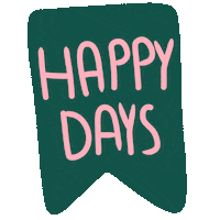 Camping Happy Days Sticker