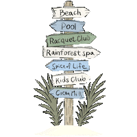 St Lucia Beach Sticker by Sugar Beach, A Viceroy Resort