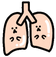 Rt Lung Sticker by Playbear520_TW