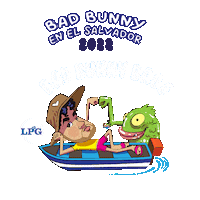 Badbunny Sticker by Grupo LPG