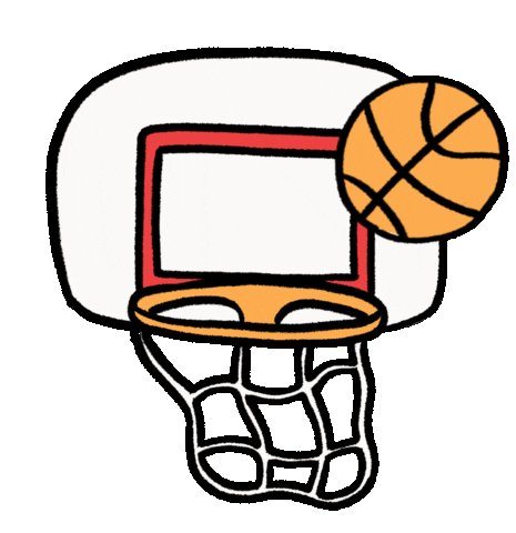 RandyCurth game basketball ball point Sticker