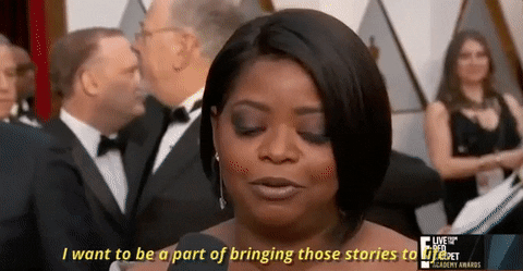 octavia spencer i want to be a part of bringing these stories to life GIF by E!