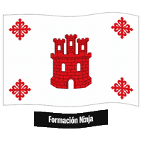 Castilla-La Mancha Bandera Sticker by Formación Ninja