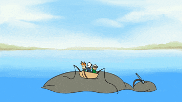 Water Whale GIF by Eddsworld