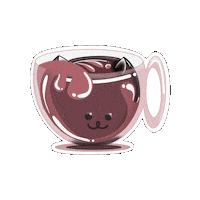 Good Morning Cat Sticker