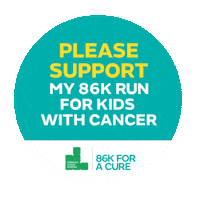 ChildrensCancerInstitute cci fitnesschallenge ccia 86kforacure Sticker
