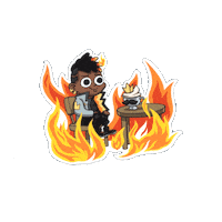 Fun Love Sticker by Seorang Zaki
