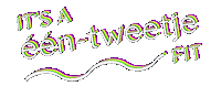 Eentweetje eentweetje een tweetje Sticker