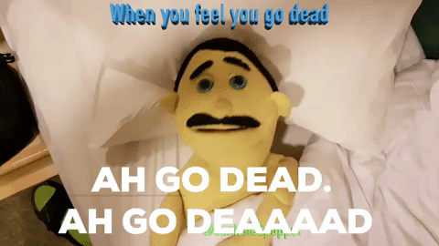 ReidDesigns giphygifmaker dead death dying GIF