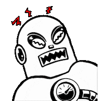 Vinyl Sticker by Lunchbox Records