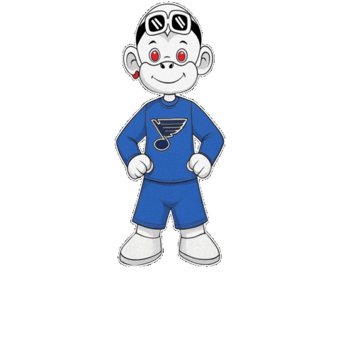 St Louis Blues Sticker by Zhot