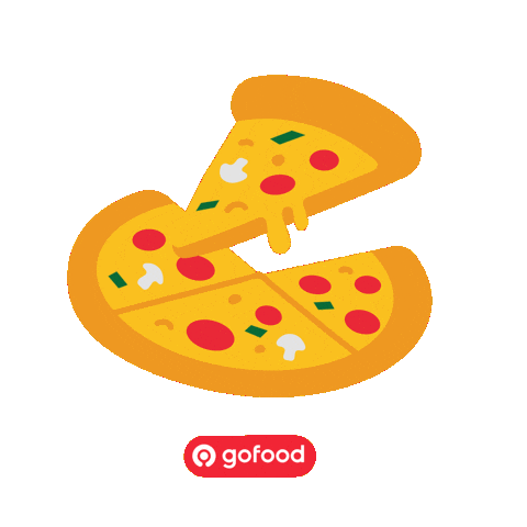 Pizza Dinner Sticker by GoFoodPartners