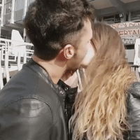 Strangers Kiss in Real Life