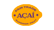 Fair Trade Vegan Sticker by Project Acai