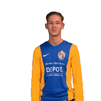 blauwgeel football voetbal veghel zaterdagvoetbal Sticker