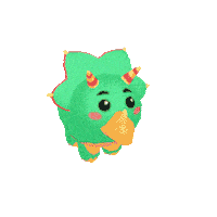 Dinosaur Triceratops Sticker by PlayKids